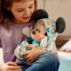 Mickey Mouse Plush In Swaddle – Disney Babies – Small 11 1/2''