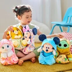 Minnie Mouse Plush In Swaddle – Disney Babies – Small 11'' -Disney Shop 1516047443783 6
