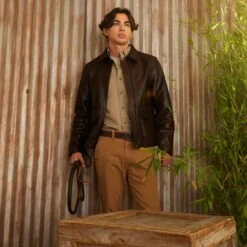 Disney Indiana Jones Leather Jacket For Adults -Disney Shop 2840057819027 8