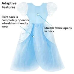 Disney Cinderella Adaptive Costume For Kids 14 Disney Cinderella Adaptive Costume For Kids -Disney Shop 2841041618647 3