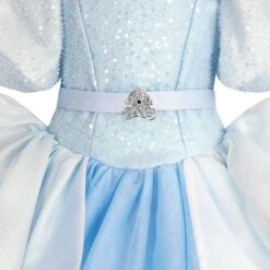 Disney Cinderella Light-Up Costume For Kids With Interactive Light-Up Wand And Tiara By A Leading Role -Disney Shop 2841107379256 5