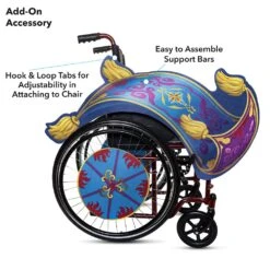 Disney Jasmine Magic Carpet Wheelchair Wrap – Aladdin -Disney Shop 2842107019077 3