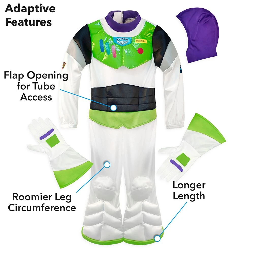 Disney Buzz Lightyear Adaptive Costume For Kids – Toy Story 3 Disney Buzz Lightyear Adaptive Costume For Kids – Toy Story - Image 3