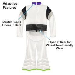 Disney Buzz Lightyear Adaptive Costume For Kids – Toy Story 15 Disney Buzz Lightyear Adaptive Costume For Kids – Toy Story -Disney Shop 2890041618649 4