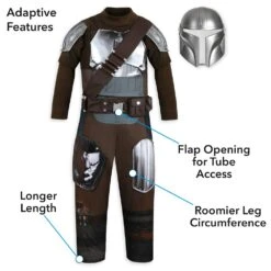 Disney Star Wars: The Mandalorian Adaptive Costume For Kids -Disney Shop 2890041619130 2