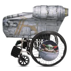 Disney Star Wars: The Mandalorian Wheelchair Cover Set -Disney Shop 2890107019132 4
