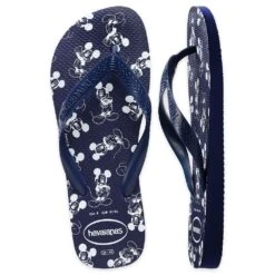 Disney Mickey Mouse Flip Flops For Adults By Havaianas -Disney Shop 4202058000328 4