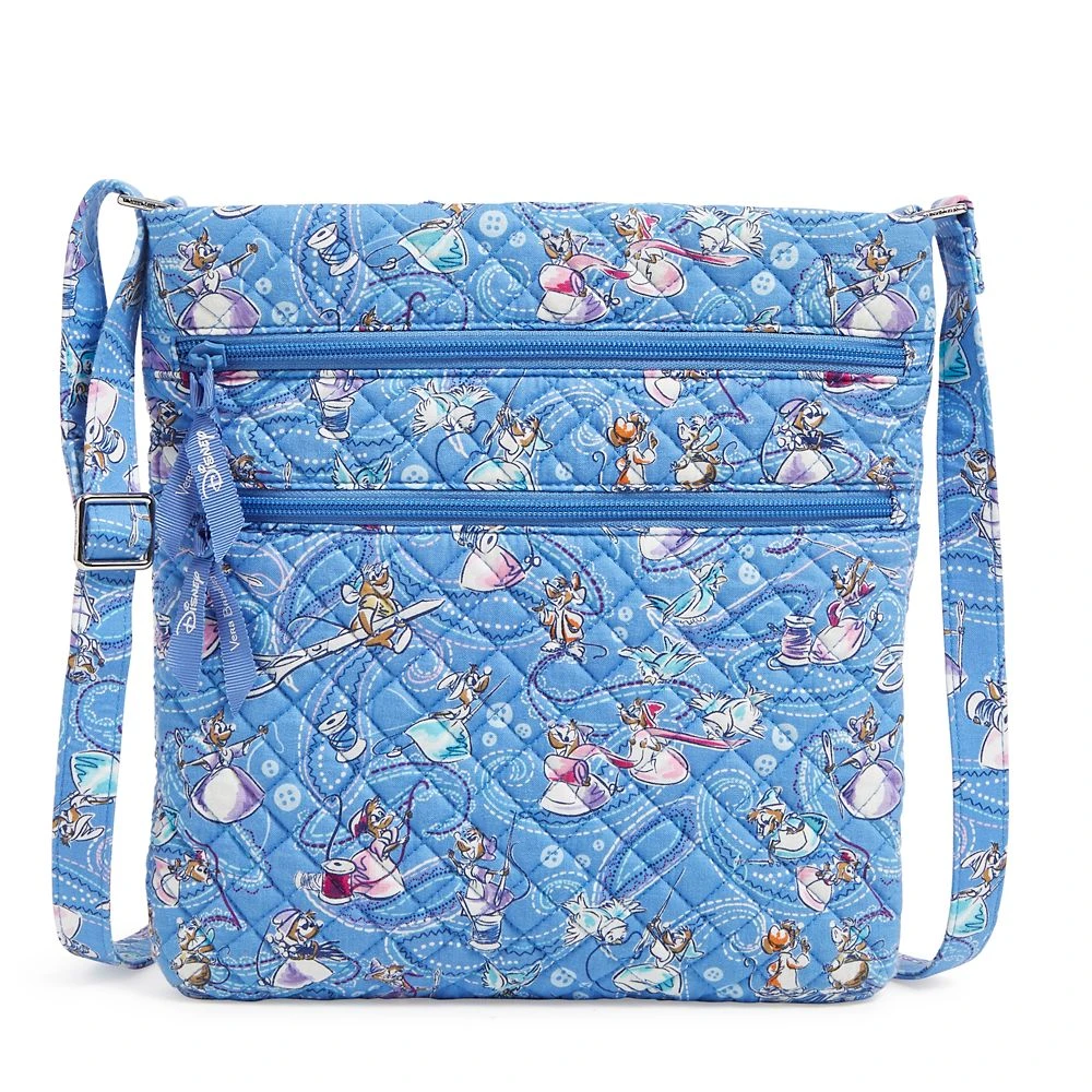 Disney Cinderella Triple Zip Hipster Crossbody Bag By Vera Bradley 1 Disney Cinderella Triple Zip Hipster Crossbody Bag By Vera Bradley