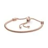 Mickey Mouse Icon Fantasyland Castle Slider Bracelet By Pandora – Rose Gold – Disney Parks