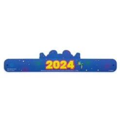 Mickey Mouse ''2024'' Slap Bracelet – Disney Parks -Disney Shop 4304059880037 2