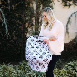 Disney Minnie Mouse Baby Seat Cover By Milk Snob -Disney Shop 4400058760839 2