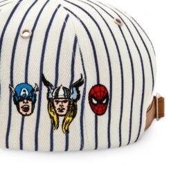 Disney Marvel Striped Baseball Cap For Adults -Disney Shop 4500059940135 2