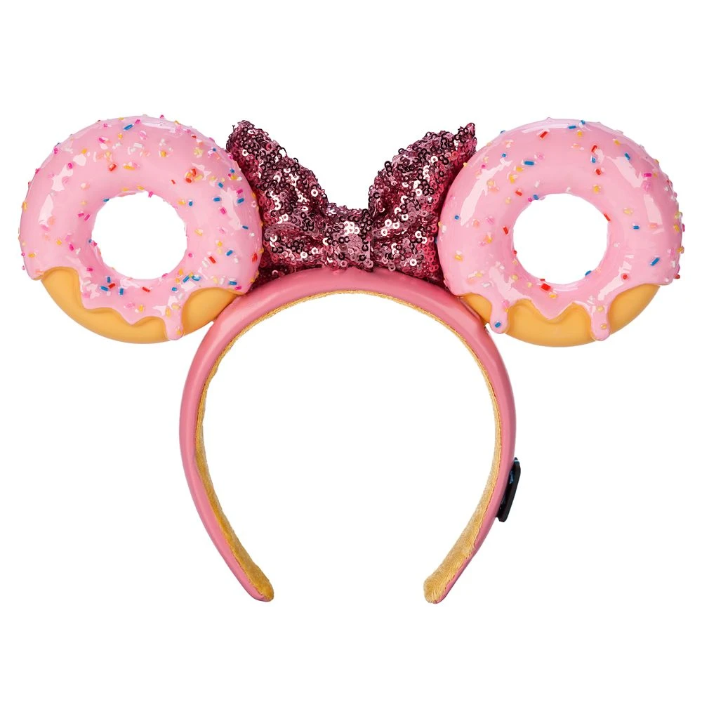 Minnie Mouse Donut Ear Headband For Adults – Disney Eats 3 Minnie Mouse Donut Ear Headband For Adults – Disney Eats - Image 3