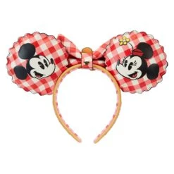 Disney Mickey Mouse And Friends Picnic Loungefly Ear Headband -Disney Shop 4502105700146 2