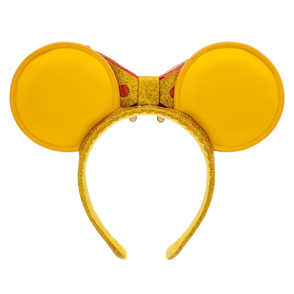 Minnie Mouse Pizza Ear Headband For Adults – Disney Eats 4 Minnie Mouse Pizza Ear Headband For Adults – Disney Eats - Image 4