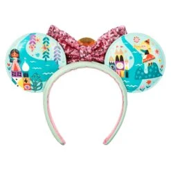 Disney It's A Small World Ear Headband With Sequined Bow For Adults 6 Disney It's A Small World Ear Headband With Sequined Bow For Adults -Disney Shop 4503059550122 2