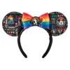 Mickey Mouse ''Love'' Ear Headband For Adults – Disney Pride Collection