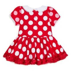 Disney Minnie Mouse Costume Bodysuit For Baby – Red -Disney Shop 5000057344101 2