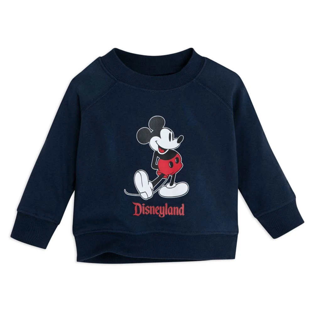 Mickey Mouse Standing Sweatshirt For Baby – Disneyland 1 Mickey Mouse Standing Sweatshirt For Baby – Disneyland