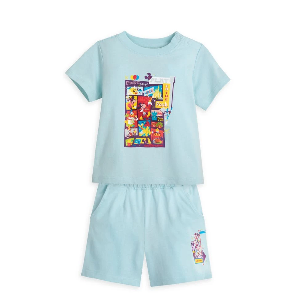 Mickey Mouse And Friends Play In The Park T-Shirt And Shorts Set For Baby – Walt Disney World 1 Mickey Mouse And Friends Play In The Park T-Shirt And Shorts Set For Baby – Walt Disney World