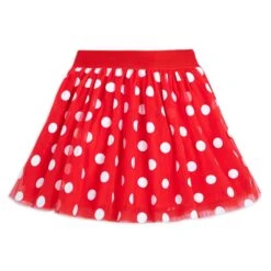 Disney Minnie Mouse Polka Dot Skort For Girls -Disney Shop 5001057390226 2