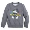 Disney Mickey Mouse ''New York'' Pullover Sweatshirt For Kids