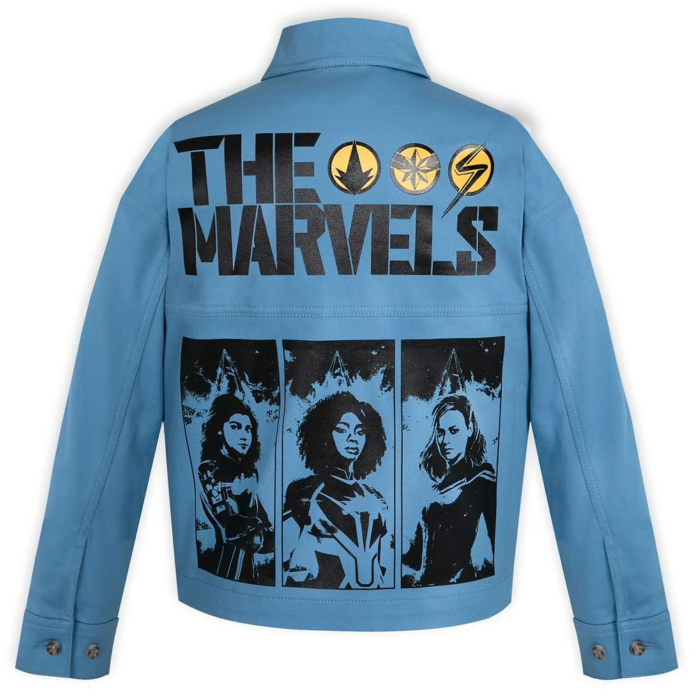 Disney The Marvels Jacket For Girls 3 Disney The Marvels Jacket For Girls - Image 3