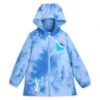 Disney Frozen Tie-Dye Hooded Rain Jacket For Girls