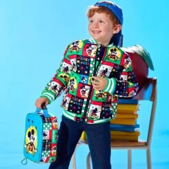Disney Mickey Mouse Varsity Jacket For Kids -Disney Shop 5004057810334 6