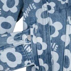 Disney Minnie Mouse Floral Denim Jacket For Girls -Disney Shop 5004106880229 4