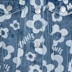 Disney Minnie Mouse Floral Denim Jacket For Girls -Disney Shop 5004106880229 5