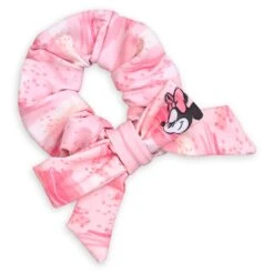 Disney Minnie Mouse Pink Swimsuit And Hair Scrunchie Set For Girls -Disney Shop 5006046950293 7