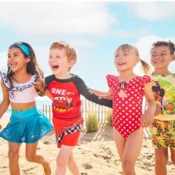 Disney Lightning McQueen Swim Trunks For Kids – Cars -Disney Shop 5006059190186 4