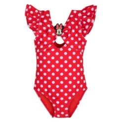 Disney Minnie Mouse Red Swim Collection For Girls -Disney Shop 5006059190189