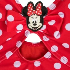 Disney Minnie Mouse Polka Dot Adaptive Swimsuit For Girls -Disney Shop 5006059190190 4