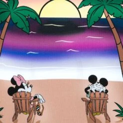 Disney Mickey And Minnie Mouse Summer Beach T-Shirt For Kids -Disney Shop 5007057390237 2