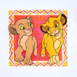 Disney Simba And Nala Fashion T-Shirt For Girls – The Lion King -Disney Shop 5007057390358 2