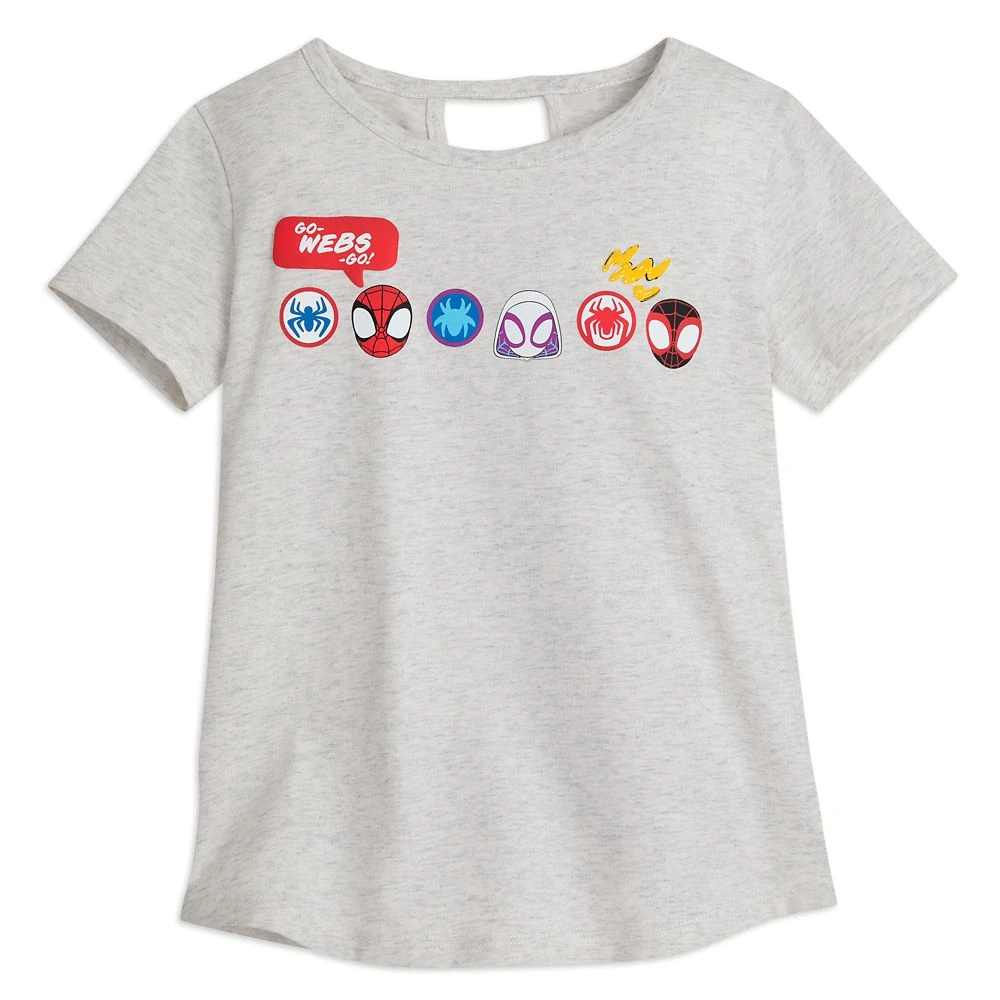 Disney Spidey And His Amazing Friends Fashion T-Shirt For Girls 1 Disney Spidey And His Amazing Friends Fashion T-Shirt For Girls