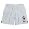 Mickey Mouse Standing Family Matching Shorts For Women – Disneyland – Gray
