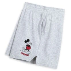 Mickey Mouse Standing Family Matching Shorts For Women – Disneyland – Gray -Disney Shop 5100057390227 2