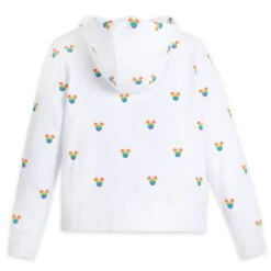 Mickey Mouse Icon Zip Hoodie For Women – Disney Pride Collection -Disney Shop 5102059580270 2