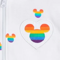 Mickey Mouse Icon Zip Hoodie For Women – Disney Pride Collection -Disney Shop 5102059580270 3