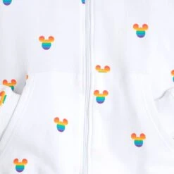 Mickey Mouse Icon Zip Hoodie For Women – Disney Pride Collection -Disney Shop 5102059580270 4