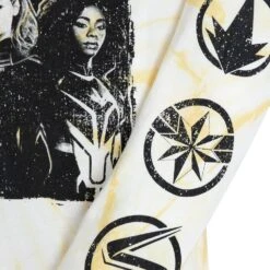 Disney The Marvels Long Sleeve Tie-Dye T-Shirt For Women -Disney Shop 5106048004967 3