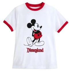 Mickey Mouse Standing Ringer T-Shirt For Women β Disneyland