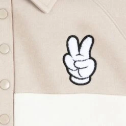 Disney Mickey Mouse Peace Sign Sweatshirt For Women -Disney Shop 5106057430346 4