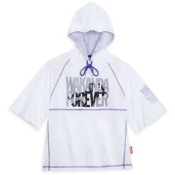 Disney Black Panther Short Sleeve Pullover Hoodie For Women
