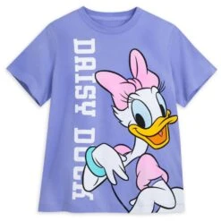 Disney Daisy Duck Back To Front T-Shirt For Women