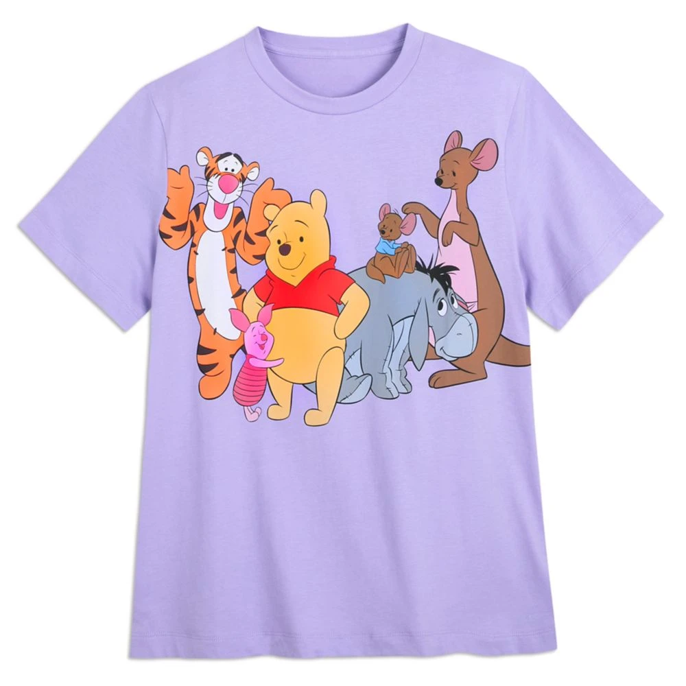 Disney Winnie The Pooh And Pals T-Shirt For Women 1 Disney Winnie The Pooh And Pals T-Shirt For Women