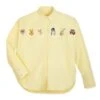 Disney Winnie The Pooh Long Sleeve Oxford Shirt For Women